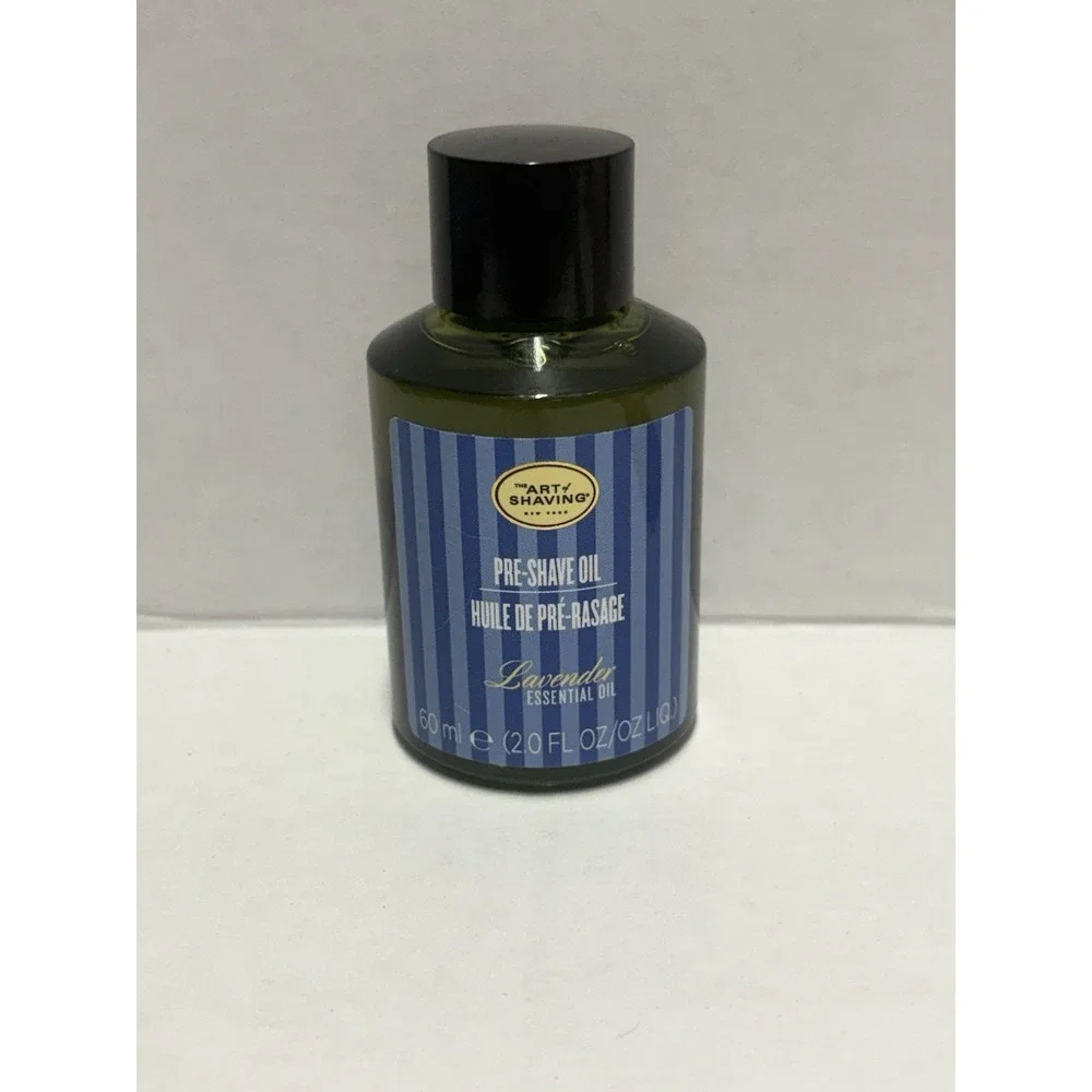 The Art of Shaving Pre Shave Oil Mens Unscented 2 oz / 60 ml Made in the USA